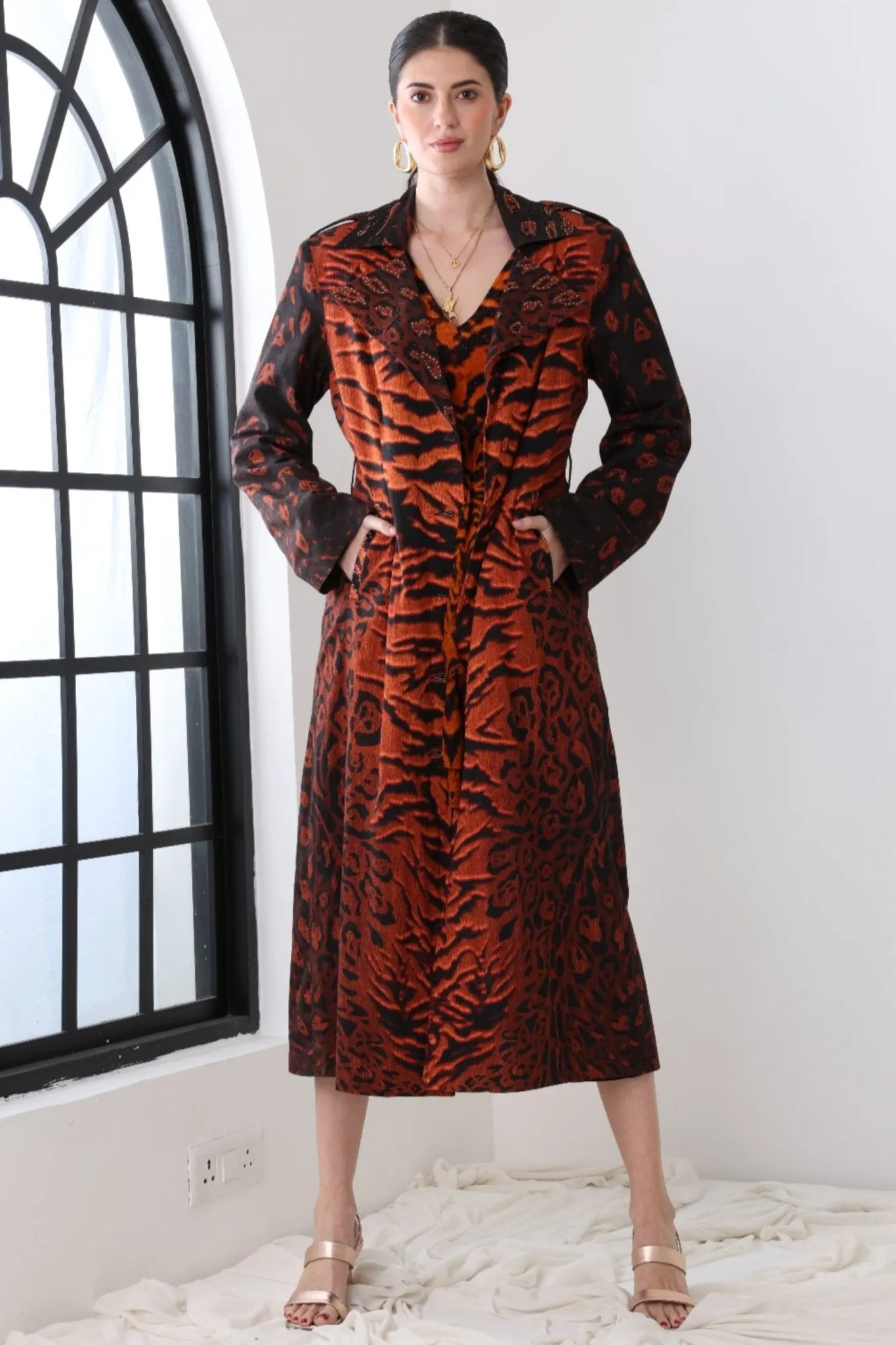 TIGRESS TRENCH COAT