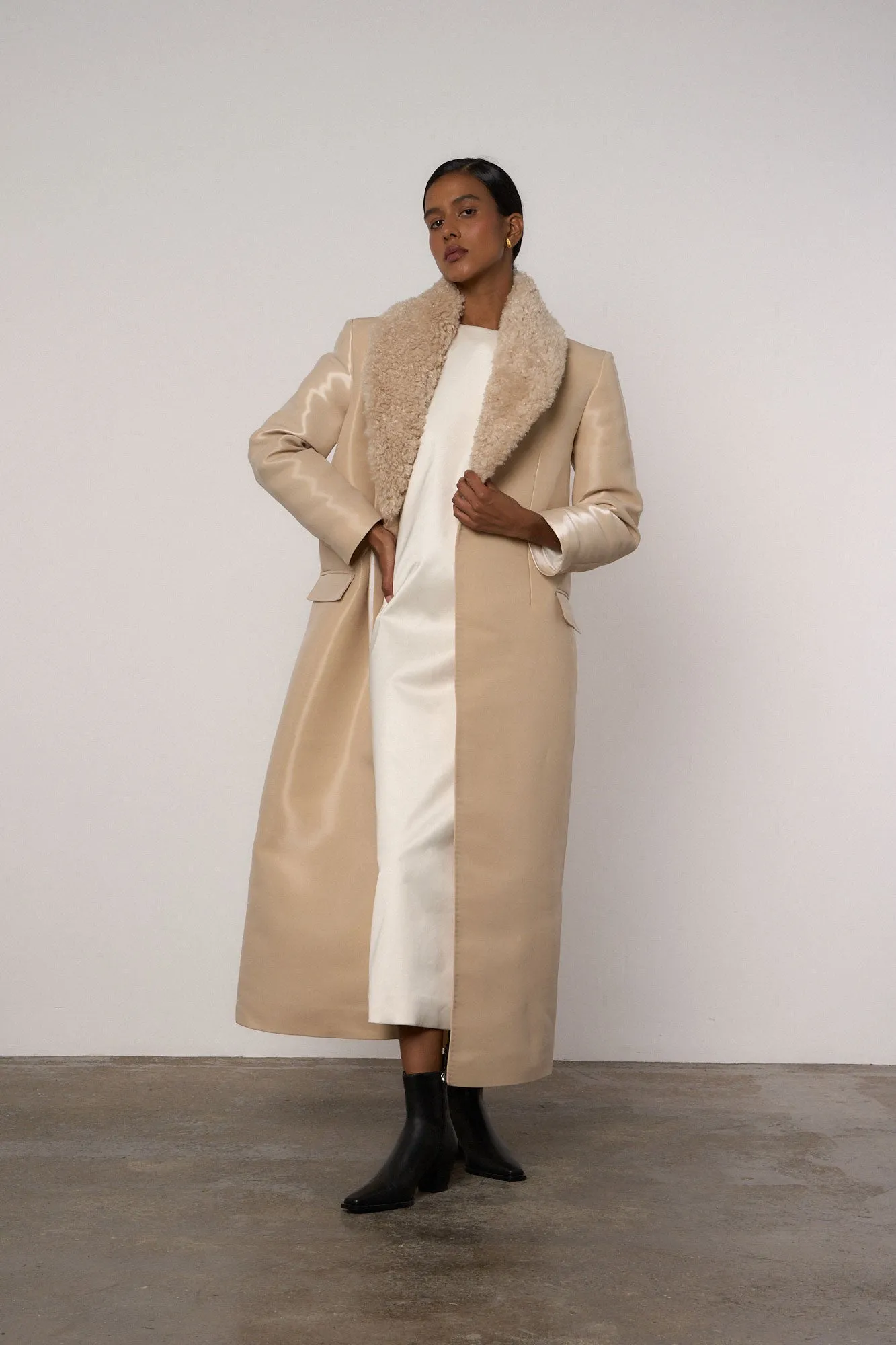 Ula Jacket with Shearling