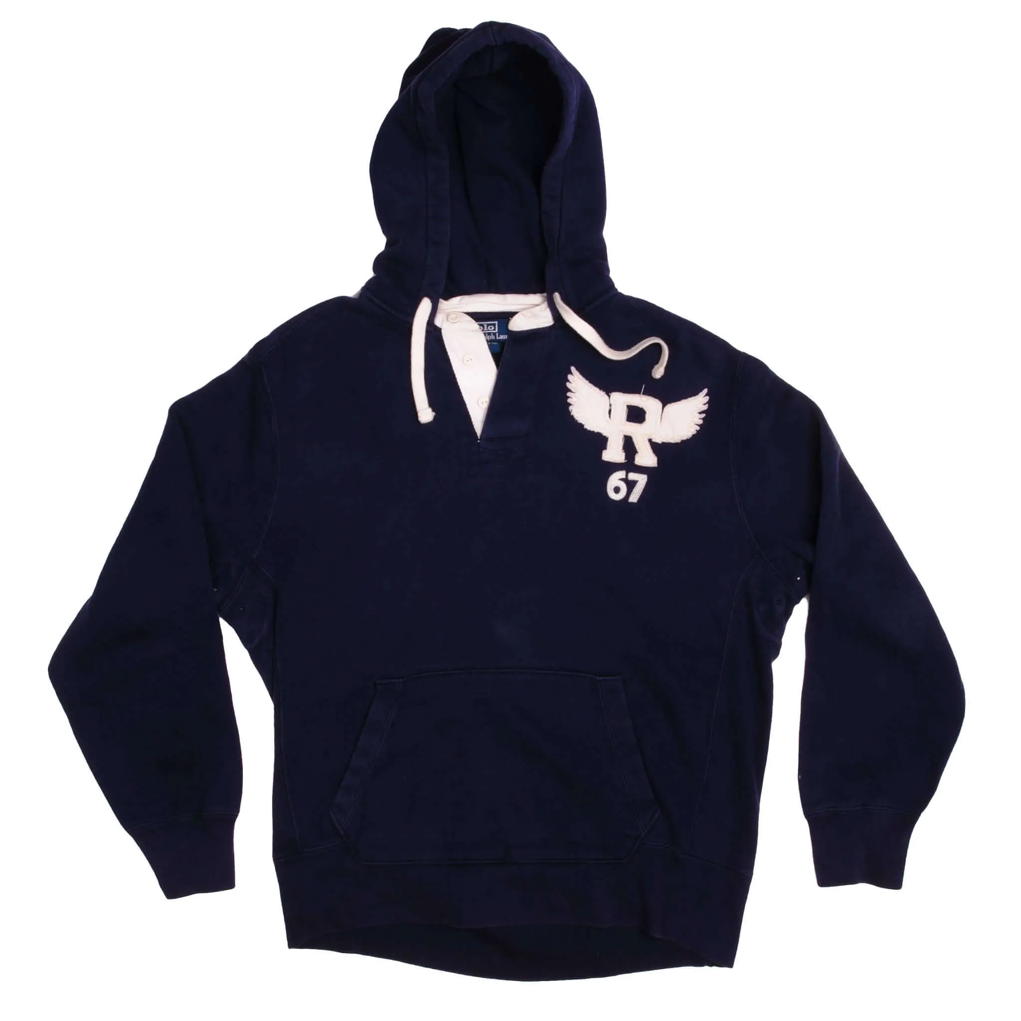 VINTAGE RALPH LAUREN HOODIE SWEATSHIRT  SIZE LARGE 1990s