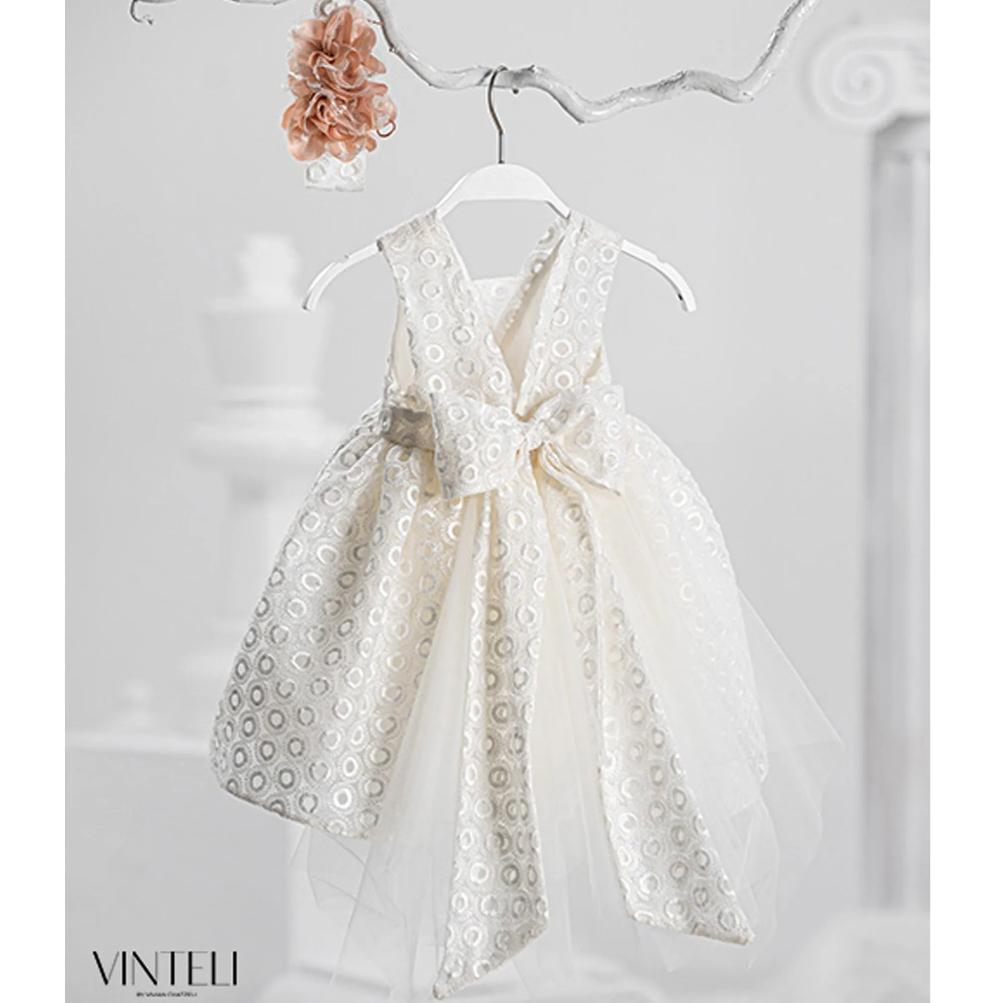 Vinteli Baby Girls Baptismal 6120 Dress