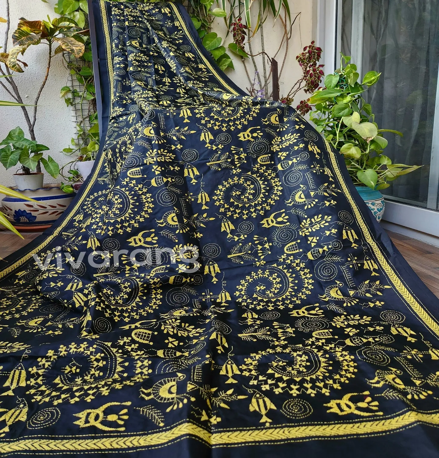 WARLI KANTHA DUPATTA