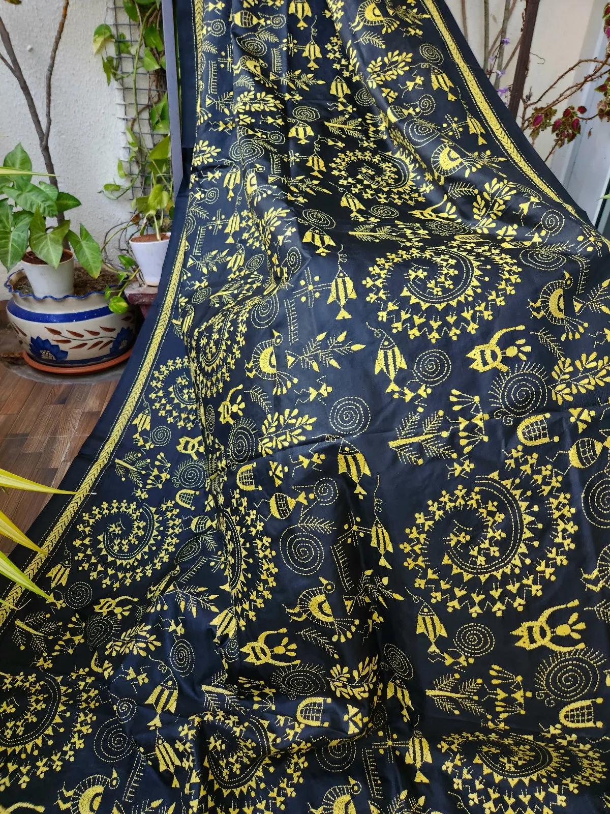 WARLI KANTHA DUPATTA