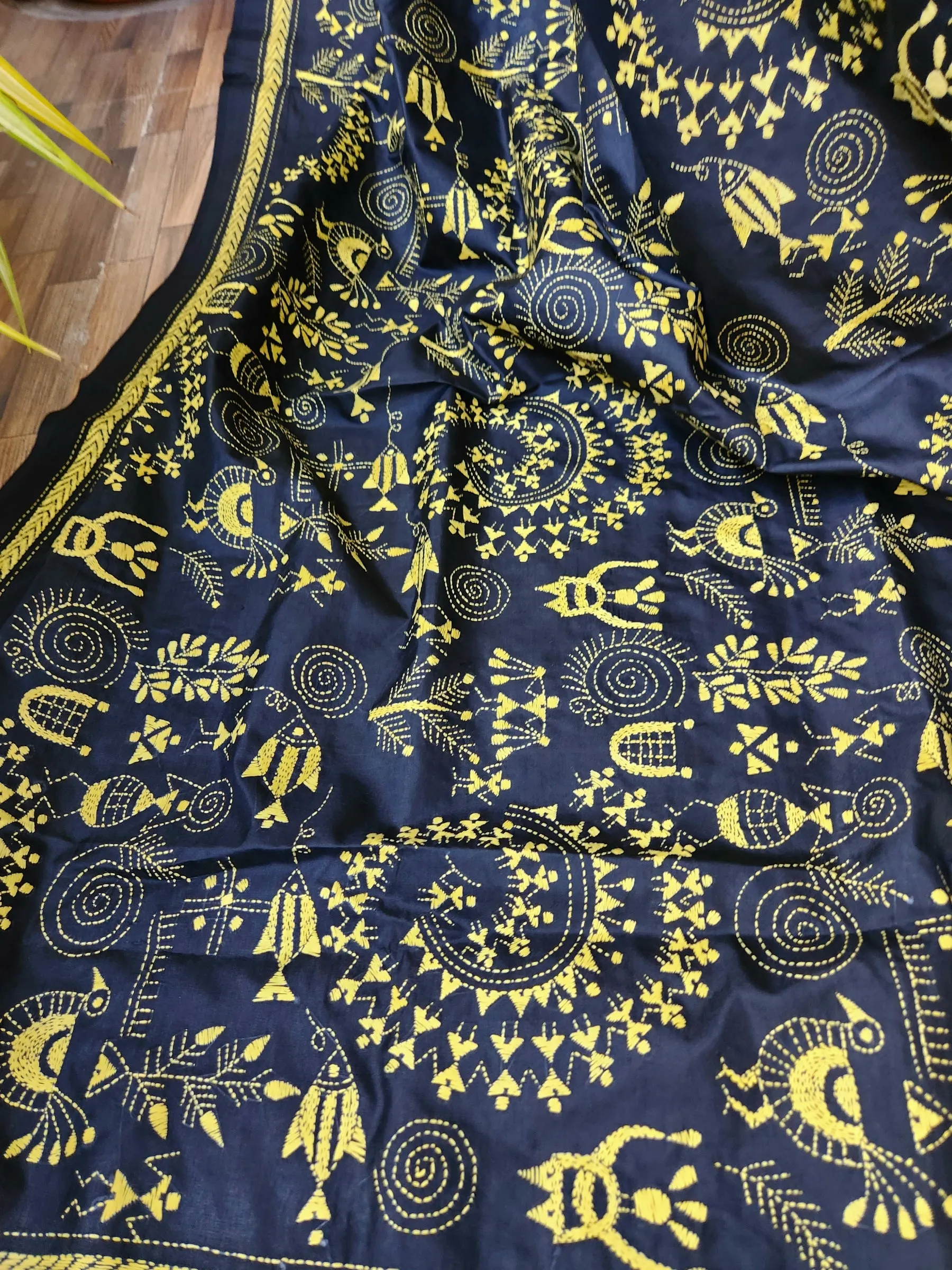 WARLI KANTHA DUPATTA