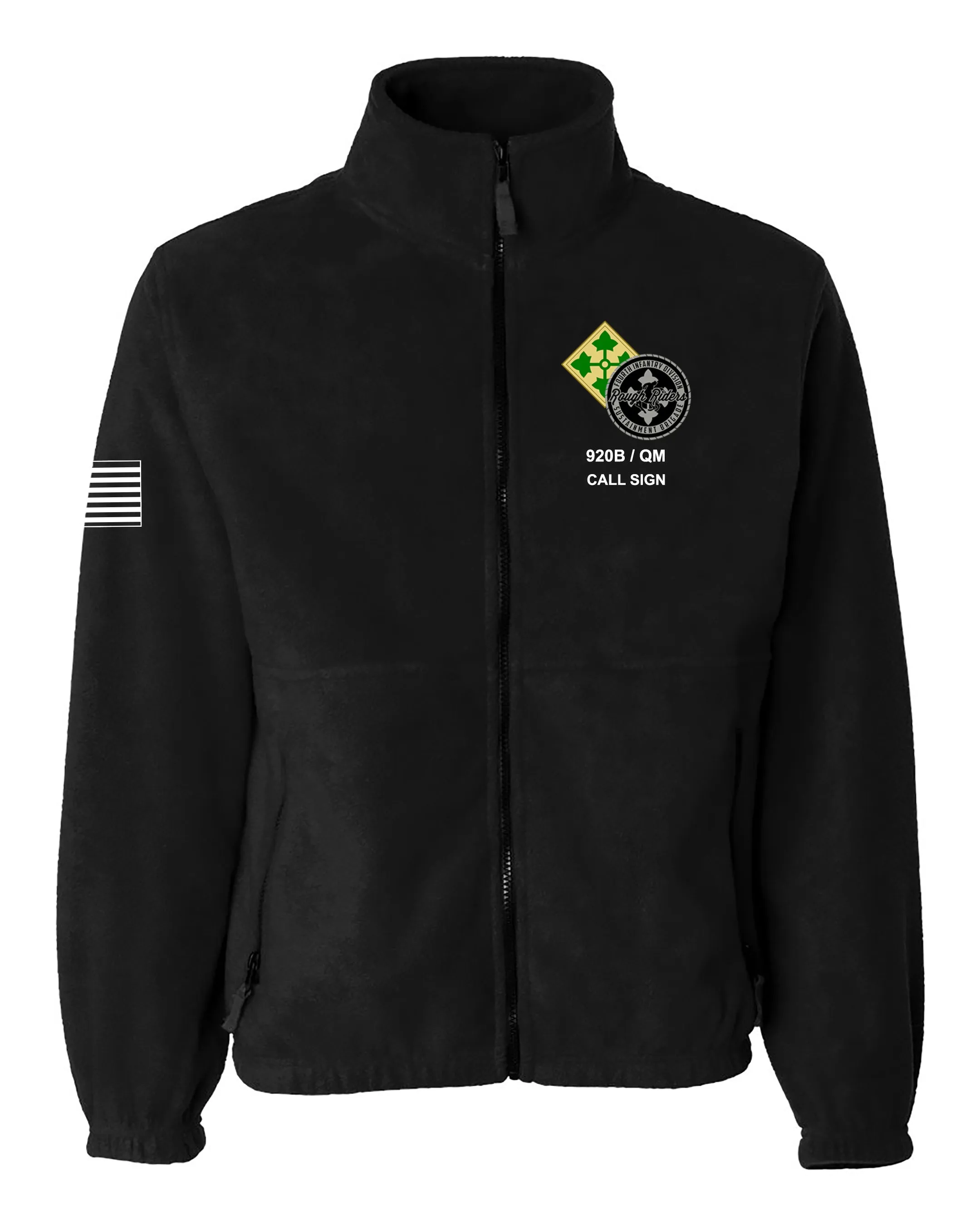 Warrant Officer Full Zipper Cadet Collar Unisex Sweatshirt. This Shirt is NOT approved for PT.