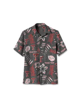 Wes & Willy Texas Tech Double T "Vintage Floral" YOUTH Button Up Dress Shirt