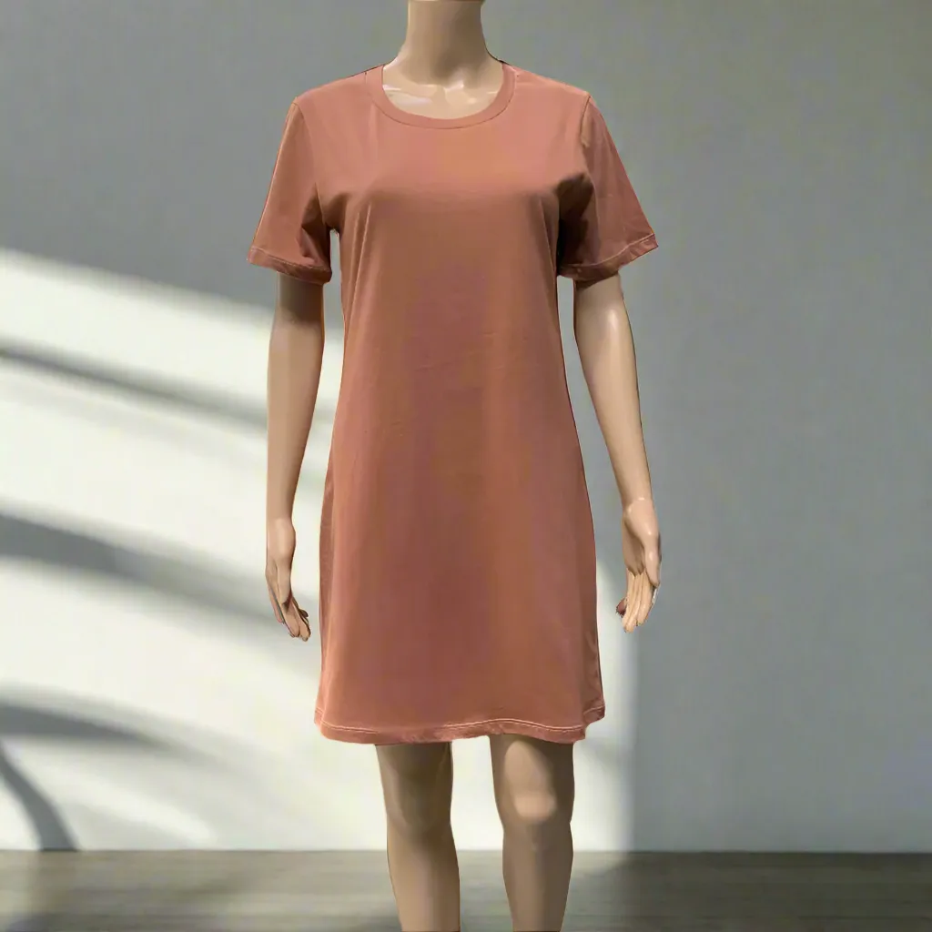 Women's Organic Cotton T-shirt Dress