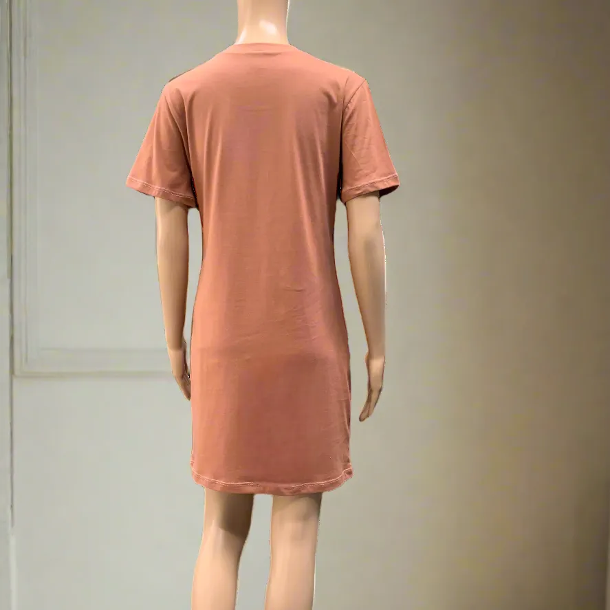 Women's Organic Cotton T-shirt Dress