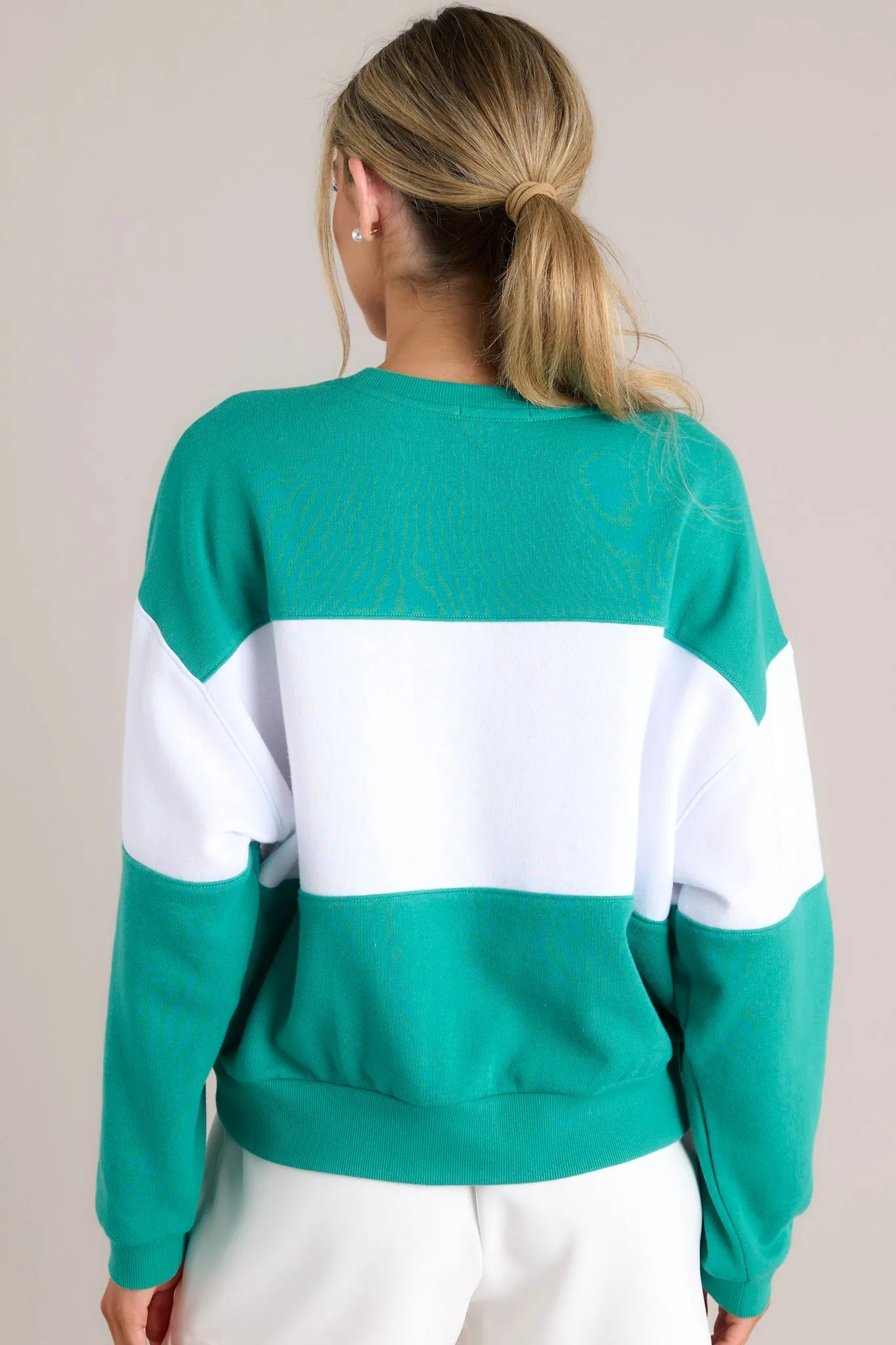 Z-Supply Racquet Team Green Sweatshirt